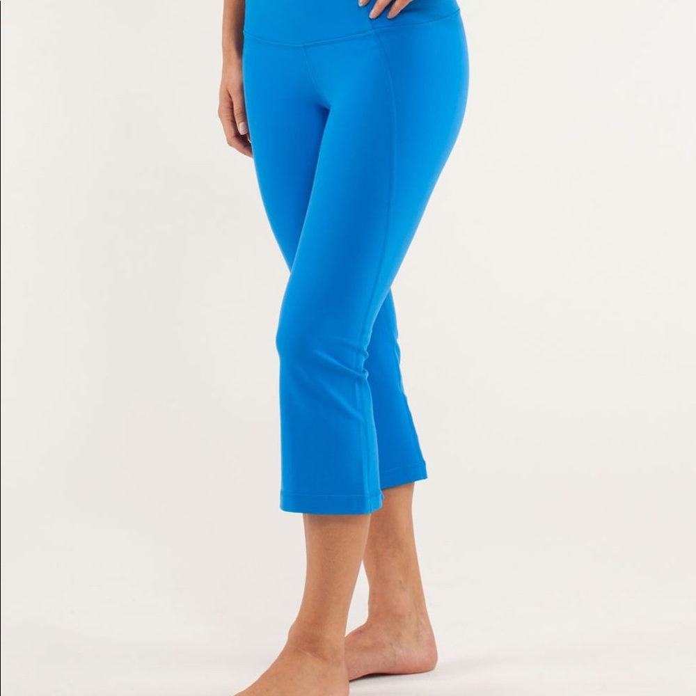 Lululemon gather crow split calf crop leggings 4